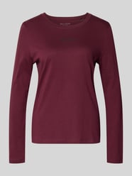 Regular fit shirt met lange mouwen van puur katoen van Marc O'Polo Bordeaux - 9