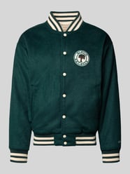 Collegejack met labelpatch van BLKVIS - 18