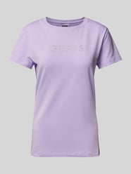 T-Shirt mit Label-Detail Modell 'BRIANA' von Guess Activewear - 11