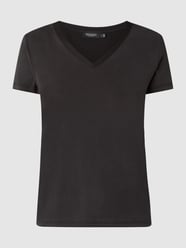 T-shirt z mieszanki modalu model ‘Columbine’ od Soaked in Luxury Czarny - 2