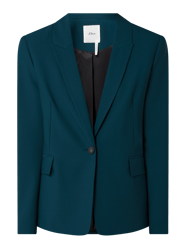 Blazer mit 1-Knopf-Verschluss von s.Oliver BLACK LABEL - 30