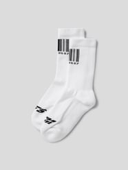 Socken mit Label-Details von VTMNTS Weiß - 2