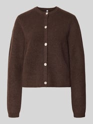Strickjacke mit Woll-Anteil Modell 'SILLY' von PIECES - 1
