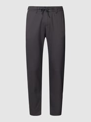 Stoffen broek met all-over motief van MCNEAL Blauw / turquoise - 47