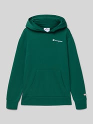 Hoodie met labelstitching en kangoeroezak van CHAMPION - 13