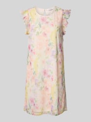 Minikleid mit Volants und Rundhalsausschnitt von ZABAIONE - 45