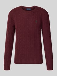 Regular Fit Pullover aus Woll-Kaschmir-Mix von Polo Ralph Lauren Bordeaux - 22
