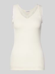 Tanktop met kant van Hanro - 26