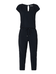 Jumpsuit met vetersluiting  van Raffaello Rossi Blauw - 18