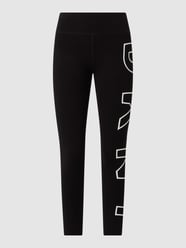 High waist sportlegging met logoprint  van DKNY PERFORMANCE Wit - 9