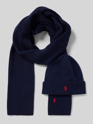 Sjaal en muts van wol in een set van Polo Ralph Lauren - 13