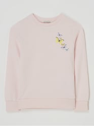 Sweatshirt mit Print von Tom Tailor Pink - 38