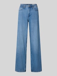 Jeansy z szerokimi nogawkami z mieszanki bawełny od s.Oliver RED LABEL - 7