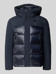 Kurtka pikowana z kieszeniami zapinanymi na zamek błyskawiczny model 'BROOK' od Blauer USA - 6