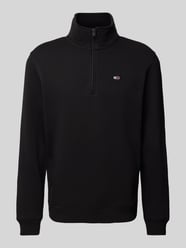 Regular Fit Sweatshirt mit Troyer-Kragen von Tommy Jeans Schwarz - 6