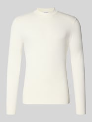 Slim Fit Strickpullover aus Viskose-Mix mit Stehkragen von Antony Morato - 11
