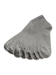 Sneakersocken mit eingewebten Label-Details im 5er-Pack von SKECHERS Grau - 40