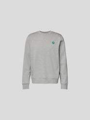 Sweatshirt mit Label-Detail von WOOD WOOD Grau - 23