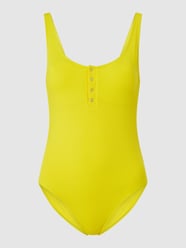 Badpak met knoopsluiting van Banana Moon Geel - 4