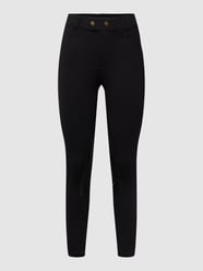 Leggings mit Leder-Besatz Modell 'AMALTHEA' von Lauren Ralph Lauren Schwarz - 23