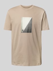 T-Shirt mit Motiv-Print von ARMANI EXCHANGE Beige - 10