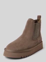 Mokasyny w stylu chelsea z mieszanki skóry od Tamaris - 2