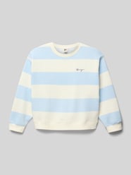 Sweatshirt mit Label-Stitching Modell 'LITTLE THINGS CREW' von Roxy - 13