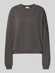 Oversized Sweatshirt mit Label-Stitching von OH APRIL - 19