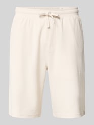Szorty dresowe o kroju relaxed fit z czystej bawełny model 'DETROIT' od s.Oliver RED LABEL - 1