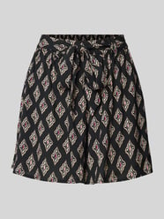 Loose Fit Shorts mit Bindegürtel Modell 'NOVA LIFE JASMIN' von Only Schwarz - 11