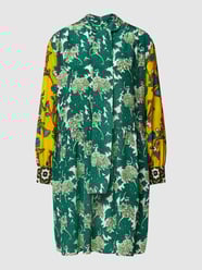 Blusenkleid mit Allover-Muster Modell 'BAITA' von Weekend Max Mara Grün - 2
