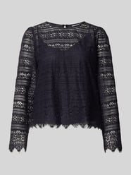 Blouseshirt van kant met ronde hals van COMMA - 35