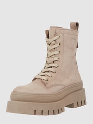 Buty skórzane od Tamaris Beżowy - 20