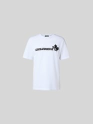 T-Shirt mit Label-Print von Dsquared2 - 36