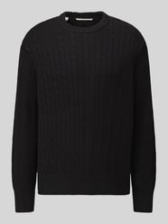 Pullover mit Zopfstrickstruktur von Selected - 13