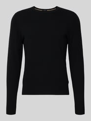 Sweter o kroju regular fit z dzianiny z czystego kaszmiru model ‘EMIGLIORE’ od BOSS - 14