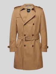 Płaszcz z listwą guzikową model ‘Hyde’ od BOSS - 45