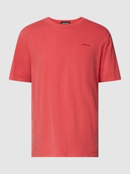 T-Shirt mit Label-Stitching von Superdry Rot - 38