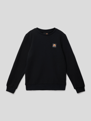Sweatshirt mit Label-Patch Modell 'Estero' von Ellesse Schwarz - 38