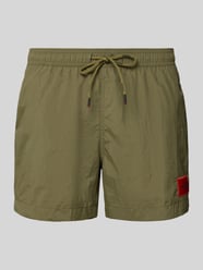Badeshorts mit Label Patch Modell 'DOMINICA' von HUGO - 16