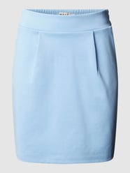 Minirok met steekzakken, model 'Kate' van ICHI Blauw / turquoise - 16