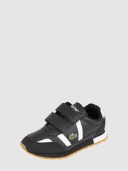 Sneaker mit Klettverschluss Modell 'Partner' von Lacoste Grau / Schwarz - 33