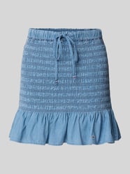 Eng anliegender Mini-Rock aus reiner Baumwolle von Tommy Jeans - 34