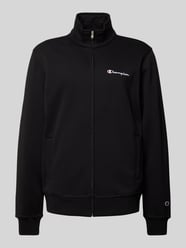 Sweatjacke mit Label-Stitching von CHAMPION Schwarz - 14