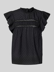 Regular Fit Blusentop aus reiner Baumwolle Modell 'TRINE' von Vero Moda - 34