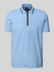 Koszulka polo o kroju regular fit z detalem z logo od PAUL SMITH - 4