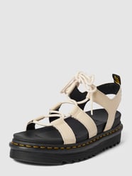 Sandalen aus Leder mit Schnürverschluss Modell 'Nartilla' von Dr.Martens Weiß - 40