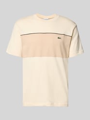 t-shirt o kroju regular fit z czystej bawełny od Lacoste - 14