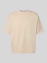Relaxed Fit T-Shirt aus reiner Baumwolle Modell 'RELEXASPEN' von Selected Homme Beige - 37