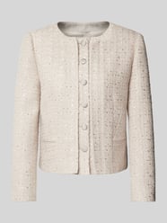 Regular Fit Blazer mit Woll-Anteil von Emporio Armani Beige - 46